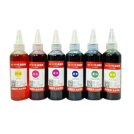 

Dtydtpe 6 Bottles Kit Muti-Color Dyes Permanent Paint For DIY Arts ClotheS Fabric 620ml Percussion Screwdriver Set T6 Driver Mini Screw Driver Set Rechargeable Screwdriver with 45-piece Set Wome