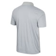 thumbnail image 3 of Men's Colosseum Gray Boston College Eagles Cybernetic Polo, 3 of 3