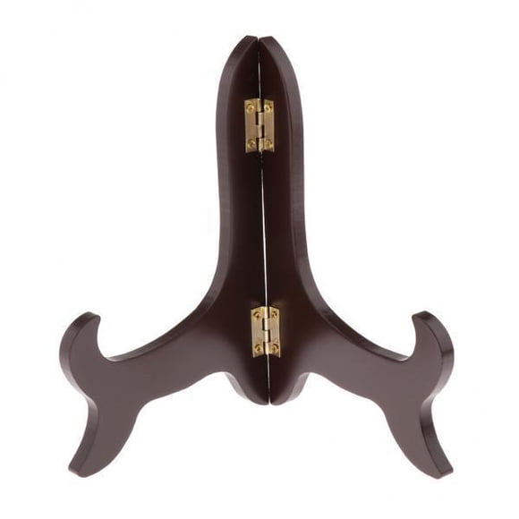 2x 7 '' Soporte de licencia Soporte de licencia Soporte de Libro de Cocina Soporte de Imagen Muebles de para Bricolaje Hugo Soporte de pantalla de placa de madera