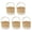 Style B, variant on 5Pcs Halloween Trick or Treat Bag Flower Girl Baskets Portable Multipurpose Rustic Flower Baskets Candy Tote Bucket for Party Halloween Style D
