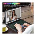 thumbnail image 3 of TY-3316D Universal Backlit Bluetooth Keyboard Case for 9-11 Inch Tablets - Multi-System Compatible (Android/iOS/Microsoft) with 60H Working Time, 80 Days Standby, QWERTY Layout, PU Leather & ABS, 3 of 6