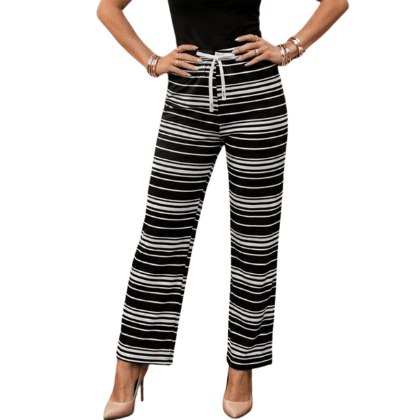 Pants Mujer Corte Ancho Unitalla Diseño Moderno y Fresco para Verano