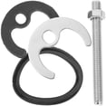 thumbnail image 1 of UPGRATOR 1 Ensemble Accessoires de Lavabo Rondelles de Robinet Locknit Acier Inoxydable pour Bricoleurs, 1 of 8