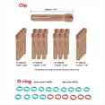 thumbnail image 5 of Kit de 68 Accesorios para Soplete de Soldadura TIG, Boquilla, Cuerpo, Lente de Gas, Copa de Vidrio, para -17/18/26, 5 of 5