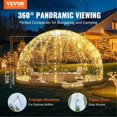 thumbnail image 2 of 9.5FT Dome Tent Outdoor Camping Shelter Transparent Window, 2 of 7