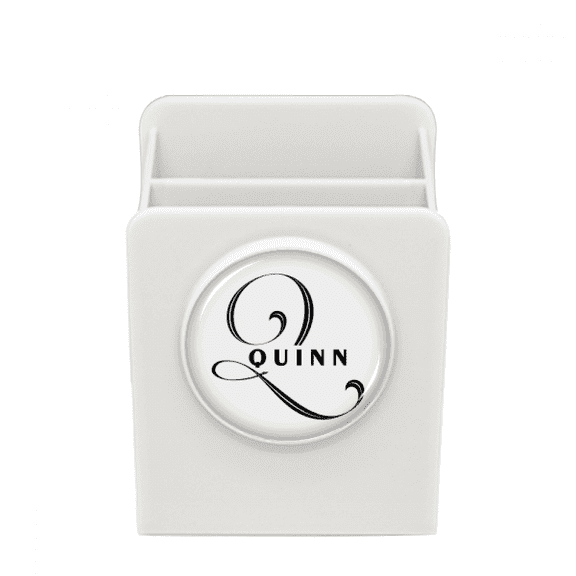 Letter Expression Question Desk Pencil Holder Cup Pen Organizer