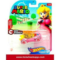 Hot Wheels Super Mario Character Cars Princess Peach