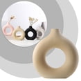 thumbnail image 1 of Innovative Geometric Ceramic Vase A New Choice For Home Decoration,Vase Ornament*1 Clearance, 1 of 4