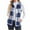 Blue, variant on Women's Fleece Gilet Checked Jacket Bodywarmer Sleeveless Coat Plush Vest Jacket Ladies Zip-Up Waistcoat with Pocke Lightweight Outwear for Autumn Winter Army Green S
