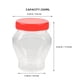 thumbnail image 2 of Frasco de plástico transparente con tapa, frascos de plástico Mason, recipientes redondos vacíos para dulces, galletas, alimentos, cacahuetes, especias, galletas, dulces, 350 ml, 2 of 8