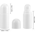 thumbnail image 2 of 10Pcs Empty Roll On Bottles Deodorant Container, 2 of 5