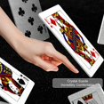 thumbnail image 3 of Indoor Doormat for Home Entrance Entry Way 24"x16" Poker Non Slip Welcome Mat 3D Digital Print Machine Washable Outdoor Rugs, 3 of 7