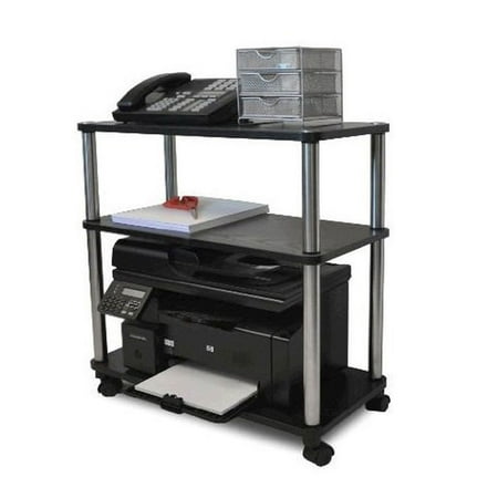 ktaxon rolling office cart printer machine computer mobile fax from laptop