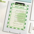 thumbnail image 6 of A4 Vertical Clip Board Folder for Writing and Document Storage, Multi-Function Clipboard with Sturdy Plastic Panels, Foldable Desktop Stand, Ideal for Office, School, Meetings, and Outdoor Use, 6 of 6