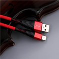 thumbnail image 2 of Methold Cable de datos de 1m, Cable de carga conveniente, Cable de carga largo, cables trenzados, teléfono móvil, oficina, coche, accesorios Teléfono y Comunicación, 2 of 5