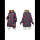 thumbnail image 3 of Suéter con Estampado de Corazón para Mujer, Sudadera de Punto de Larga con Gráfico de Amor, Camiseta Extragrande Gris Oscuro M, 3 of 6