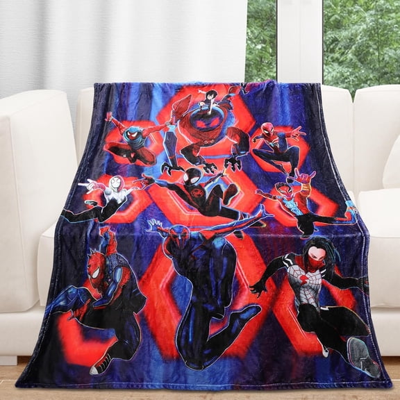 Kids Blanket for Boys-Soft Flannel Plush AnimeThrow Blanket-Home Travel Blanket-Birthday Xmas Gifts for Kids and Teens 52x42inch