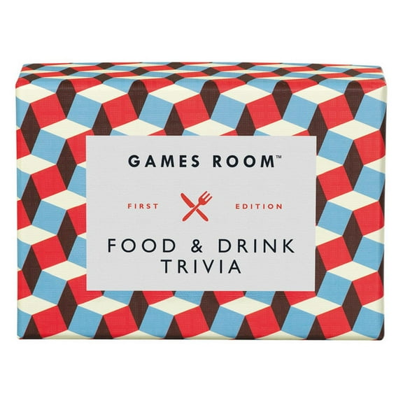 Food and Drink Trivia Deck Quiz Card Guess Game