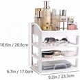 thumbnail image 3 of Cosmetic Organizer with 3 Drawers, Cosmetic Display Case, Cosmetic Organizer (3 Drawers), 3 of 4