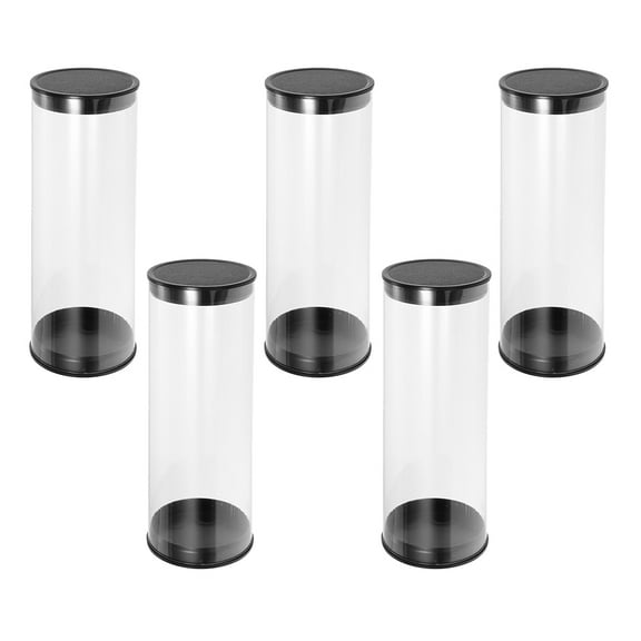 Portable Transparent PVC Golf Ball Storage Tube with for Easy Selection and Protection