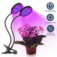 thumbnail image 2 of Grow Light, 15/30/45W 78pcs LED Triple Head Grow Lamp Plant Lights Full Spectrum, Auto ON & Off with 4/8/12H Cycle Timer Dimmable Levels Clip-On Desk Grow Lamp for Indoor Plants, 2 of 7