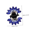 thumbnail image 3 of 12pcs Butterfly Rhinestone Clip Rhinestone Barrettes for Women Rhinestone Hair Clip Mini Hair Claw Clips Hair Clips Small Claw Small Claw Clips for Thick Hair Small Hair Claw Clips, 3 of 5