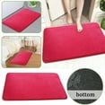 thumbnail image 2 of Bath Rugs, Plush Thick And Soft Cut Pile Bathroom Mats Super Absorbent Quick Drying, Machine Washable Bathroom Decor, Rubber Backed Bathroom Mats for Bathroom Floor Home, Kitchen, Hotel, 31x19IN, 2 of 7