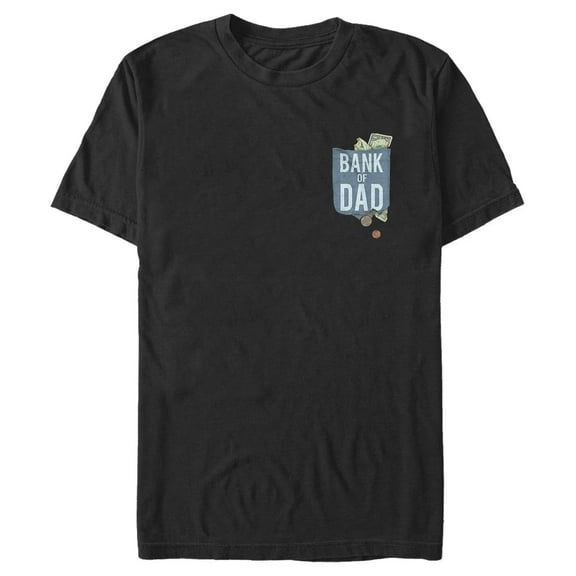 Men's Lost Gods Bank of Dad Pocket Print Graphic T-Shirt Big & Tall