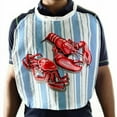thumbnail image 4 of Norpro Adjustable Crab / Lobster Seafood Bibs 2 pk - Washable / Reusable Cotton, 4 of 4