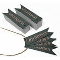 thumbnail image 4 of Inkdotpot Rose Gold Foil Paper Hang Tags Invitation Party Favor Tags 100 Pieces, 4 of 6