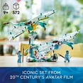 thumbnail image 2 of LEGO Avatar Jake And Neytiri's First Banshee Flight 75572 Toy Building Set (572 Pieces), 2 of 6