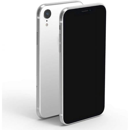 DDAWEFRT Fake Dummy Phone Display Model Compatible with Phone XR Replica Non-Working 6.1 inch Black Screen Without Logo 1:1 Scale XR-White