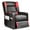 Red(Without Speaker), variant on GTRCAING Gaming Recliner Chair PU Leather Living Room Sofa Single Home Theater Seating, Red