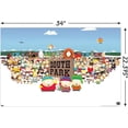 thumbnail image 3 of Shiyou-Sud Park Art Mural Horizontal Clé Affiche, 3 of 4