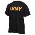 thumbnail image 3 of Rothco Army Physical Training Shirt - Black, X-Large, 3 of 3