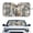Deer US Flag Camouflage, variant on Xixirimido Deer Crow Maple Leaf Print Car Windshield Sun Shade Sun Visor for Front Window Sunshade Block UV Rays Universal Fit Truck SUV Van Auto Accessories