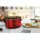 thumbnail image 4 of Olla de cocción lenta Elite Gourmet MST-900RXT# eléctrica de 8.5 cuartos de galón, color rojo metálico, 4 of 7