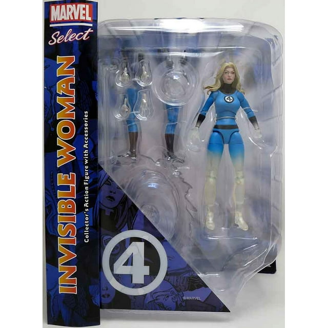 Marvel Select Fantastic Four 7 Inch Action Figure - Sue Storm Invisible Woman