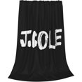 thumbnail image 2 of Js Music Coles Flannel Blanket Air Conditioning Blanket Nap Blanket Sofa Throw Blanket Throw Blankets 80"X60", 2 of 6