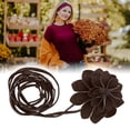 thumbnail image 5 of Unique Bargains Versatile Long Adjustable Waist Belt for Women Coffee Color, 5 of 6