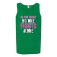 thumbnail image 2 of In This Family No One Awareness Mens Graphic Tank Top, Kelly, Small, 2 of 3