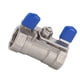thumbnail image 5 of Válvula De Bola De 1/2 Pulg. NPT DN15 Válvula De Instalación De Tuberías De Rosca Hembra De Acero Inoxidable 304 Con Mango De Mariposa Hecha De Acero Inoxidable 304, Resistente Al óxido Y A La Corrosi, 5 of 8