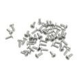 thumbnail image 1 of Unique Bargains M1.2x0.25x3mm 100Pack Metal Flat Round Head Screws Phillips Drive Machine Bolt, 1 of 5