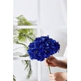 thumbnail image 2 of MAMOWEAR Artificial Fake Flowers Silk Hydrangea Arrangements Wedding Bouquets Decorations Plastic Floral Home Kitchen Garden Party Festival Décor, 2 of 6