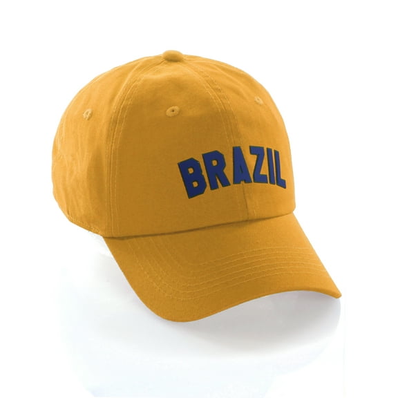 International World Sports Countries Baseball Hat Layered PVC Letters Strapback