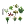 thumbnail image 2 of Orangide 9 Pcs Artificial Greenery Stems, Fake Bushes Faux Shrubs for Indoor Outdoor Home Garden Decor, UV Resistant Shrubs for Window Box, 2 of 6