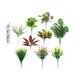thumbnail image 3 of Juego de 9 piezas de follaje artificial con tallos flexibles para decoración interior y exterior, arbustos y matas falsos para jardines, balcones y eventos., 3 of 6