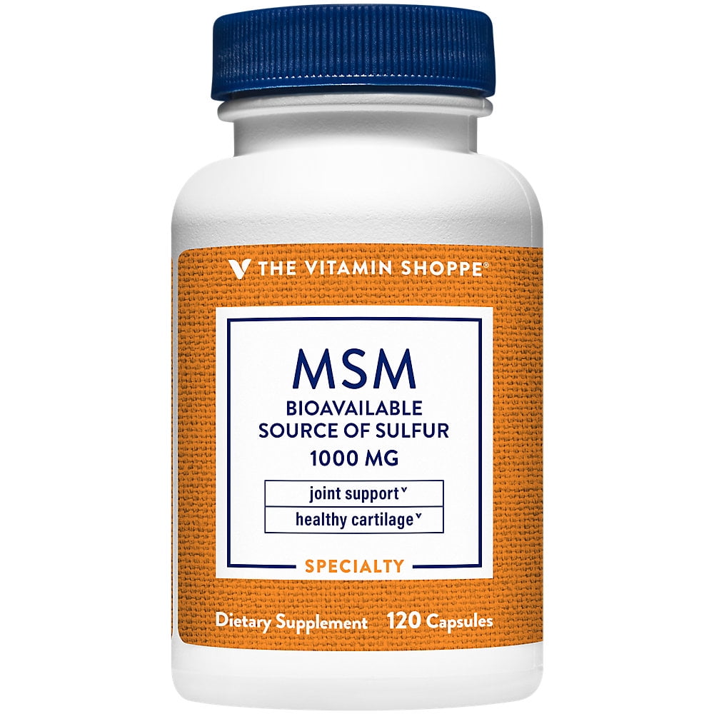 The Vitamin Shoppe MSM 1,000 (1,000MG) (Methylsulfonylmethane