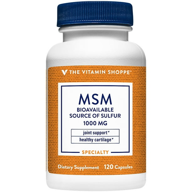 The Vitamin Shoppe MSM 1,000 (1,000MG) (Methylsulfonylmethane