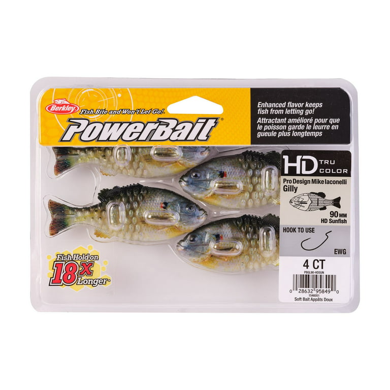 Berkley PowerBait Gilly, 90 mm, HD Sunfish
